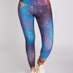 Royal Blue Splash Leggings