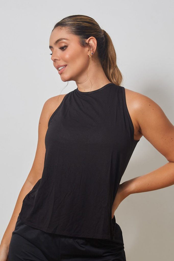 Classic Black Blouse