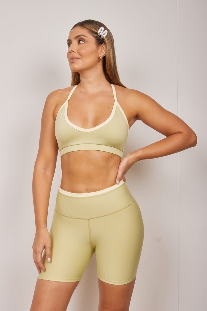 Pistachio Biker Set