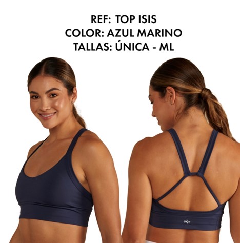 Isis Navy Sports Top